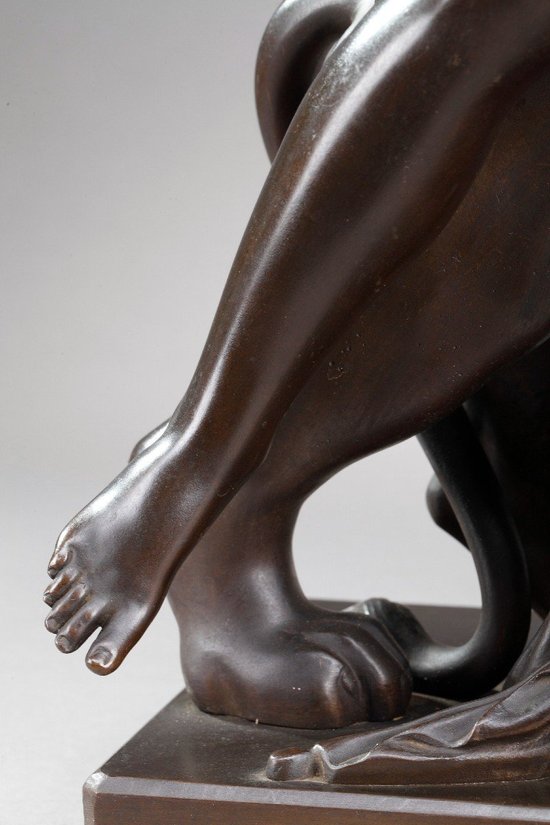 Arianna in bronzo che cavalca una pantera, secondo Johann Heinrich Dannecker
