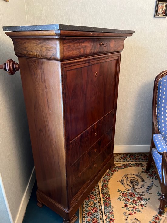 Louis Philippe mahogany writing desk