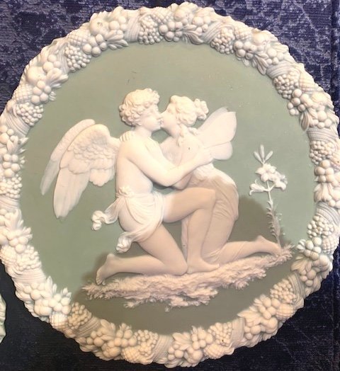 Pair Of Wedgwood Plates Napoleon III period