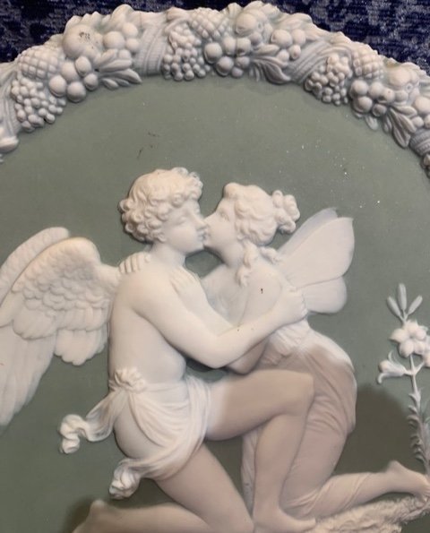 Pair Of Wedgwood Plates Napoleon III period