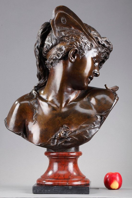 Busto di Psiche dei fondatori Boyer e Rolland