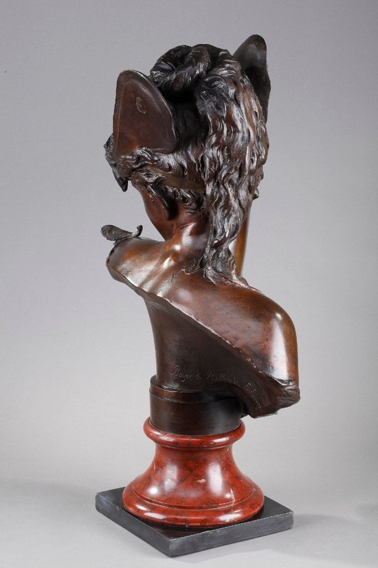 Busto di Psiche dei fondatori Boyer e Rolland