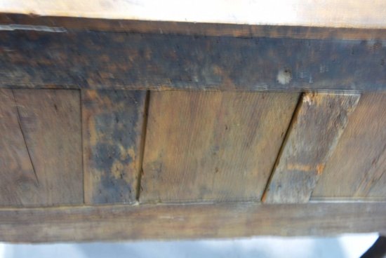 Comò Sauteuse In Noce Settecento