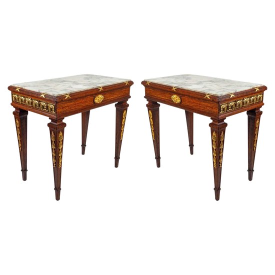 A Pair Of Tables End of XIXth Century