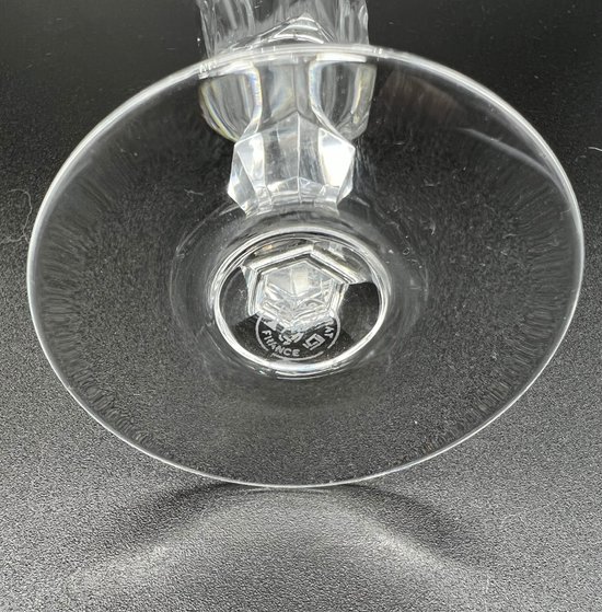 Baccarat 6 flutes à champagne modèle Polignac