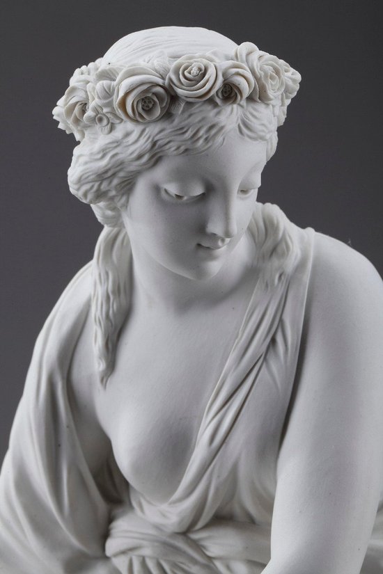 Cookie "Love disarmed by a Vestal" after Louis-Simon Boizot