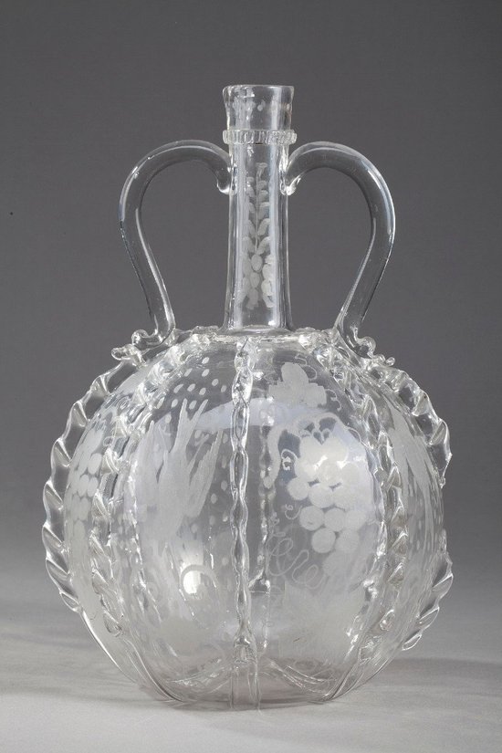 Decanter olandese del XVIII secolo