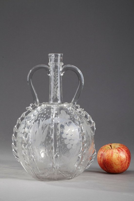 Decanter olandese del XVIII secolo