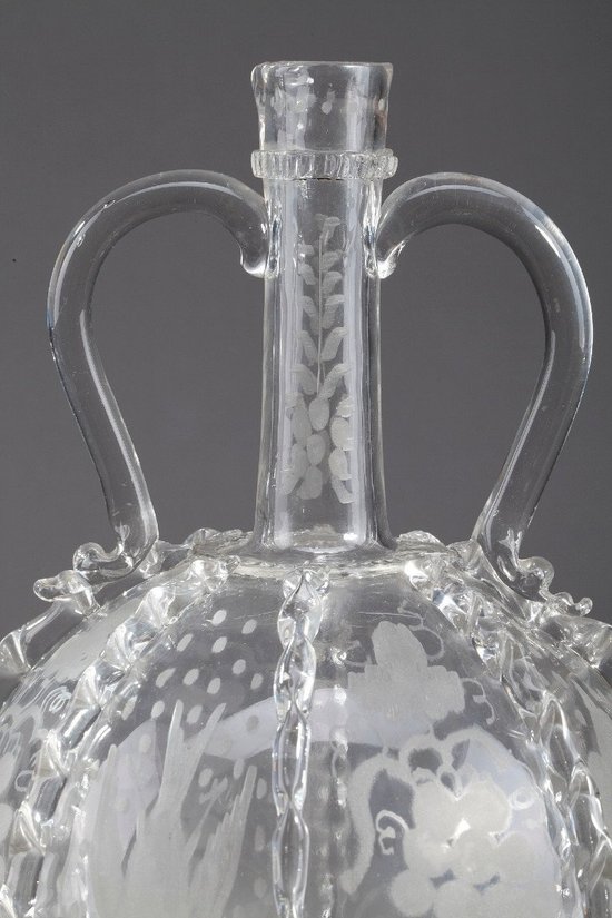 Decanter olandese del XVIII secolo