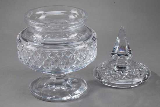 Set Of Three Plates And One Glass Candy Dish