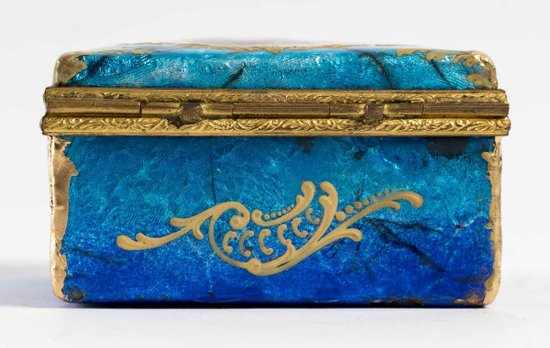 Limoge Enamel Jewelry Box