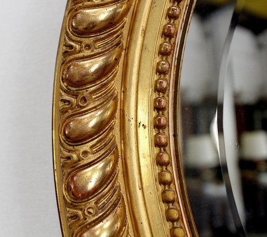Grande specchiera ovale - Seconda metà del XIX secolo
