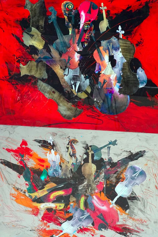 Franck TORDJMANN, 1958, "Violini e violoncelli".