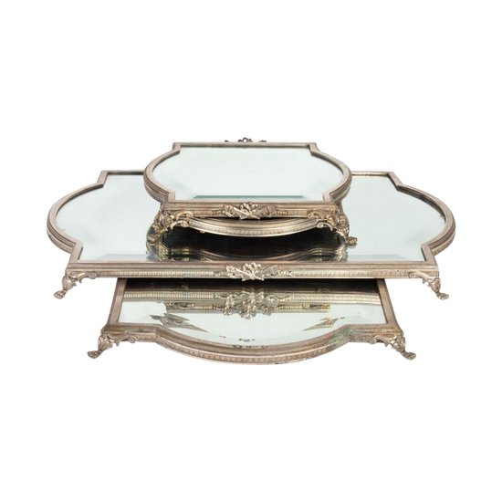 Bronze Silver Table Top