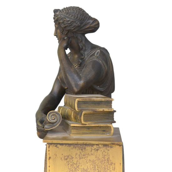 Pendulum Study National Furniture Empire Period Gilt Bronze