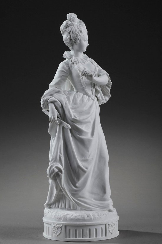 Paul Duboy, Giovane donna in abito da ballo, XIX secolo