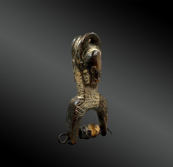 ÉTRIER de POULIE de MÉTIER à TISSER -  Culture Sénoufo, Côte d’Ivoire - Première moitié du XXème siècle 