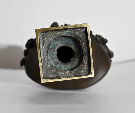 Bronze, Büste einer Dame - Ende 19.
