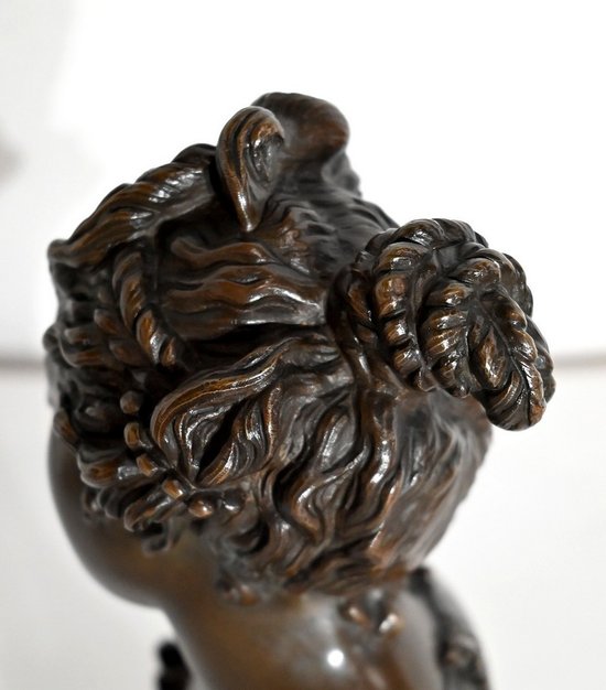 Bronze, Büste einer Dame - Ende 19.