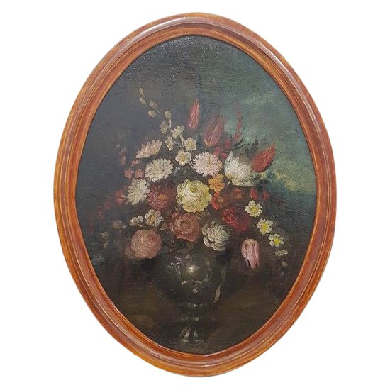 Still life, bouquet of flowers, 17th-18th century