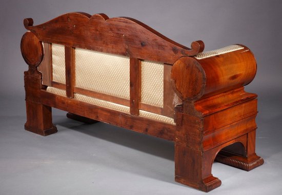 Canapé Biedermeier En Acajou, Autriche 1830