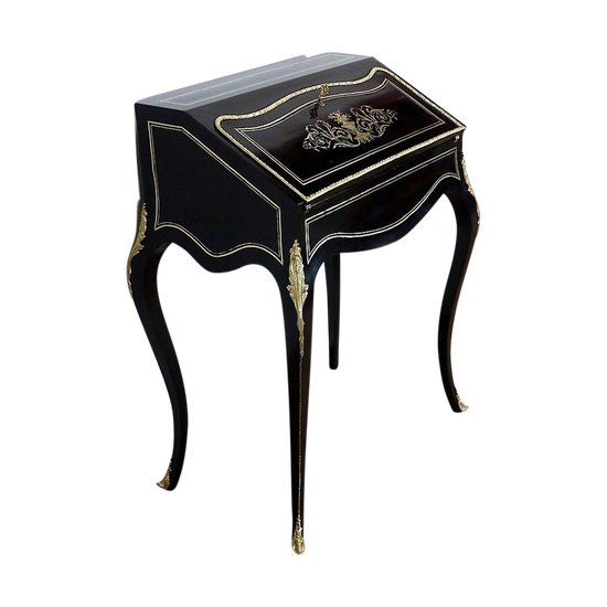 Petit Bureau de Dame, style Louis XV, époque Napoléon III – Milieu XIXe