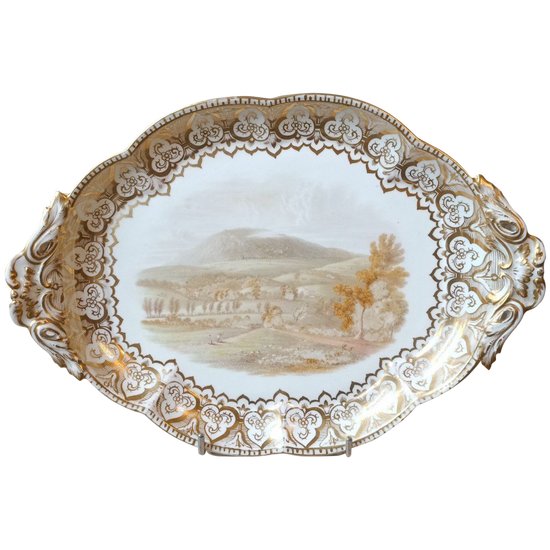 Dish - Porcelain - Royal Worcester - England - About 1850