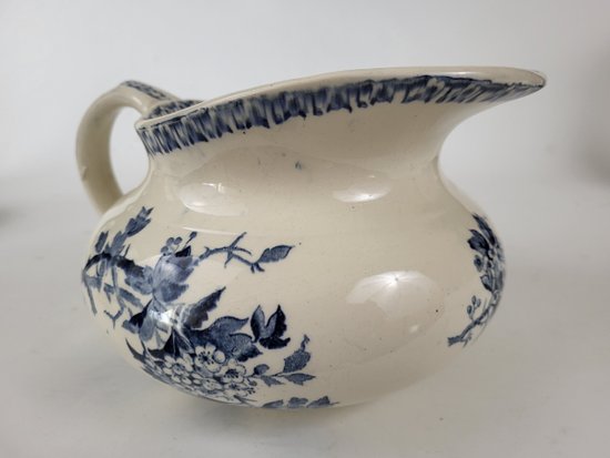 Set da toilette in terracotta Gien XIX secolo