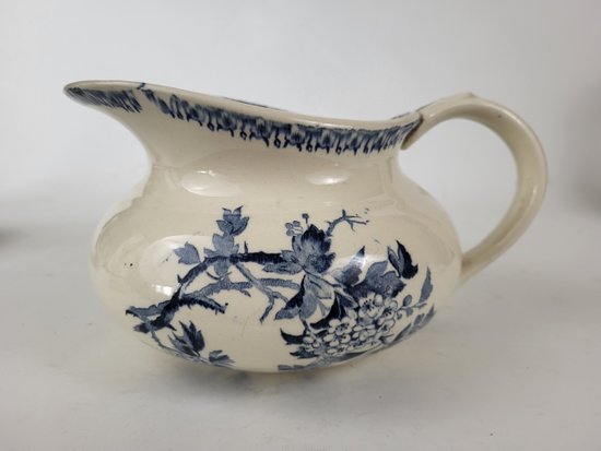 Set da toilette in terracotta Gien XIX secolo