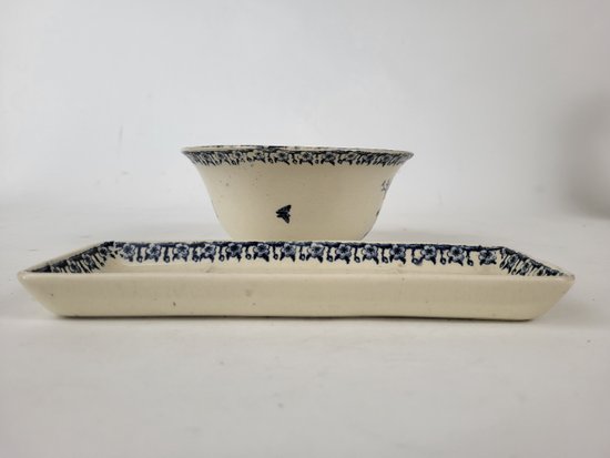 Set da toilette in terracotta Gien XIX secolo