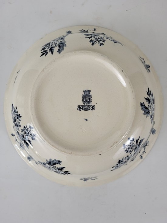 Set da toilette in terracotta Gien XIX secolo