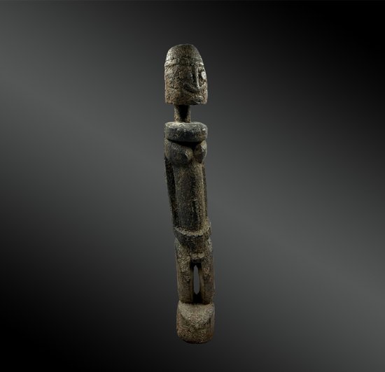 STATUA ANTROPOMORFICA chiamata Yapilu Dege - Cultura Dogon, Mali - Prima metà del XX secolo