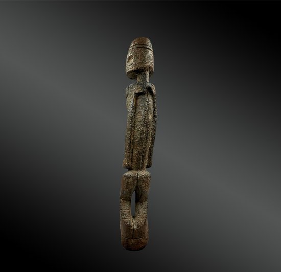 STATUA ANTROPOMORFICA chiamata Yapilu Dege - Cultura Dogon, Mali - Prima metà del XX secolo