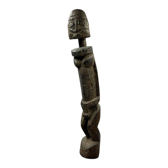 STATUA ANTROPOMORFICA chiamata Yapilu Dege - Cultura Dogon, Mali - Prima metà del XX secolo