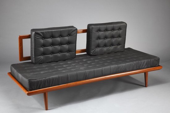 Skandinavisches 2-Sitzer-Sofa Von Peter Hvidt & Orla Mølgaard Nielsen