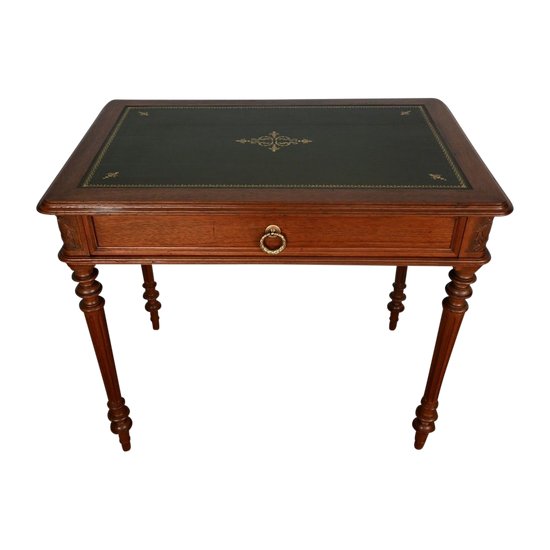 Petit Bureau en Acajou, style Louis XVI – 1900