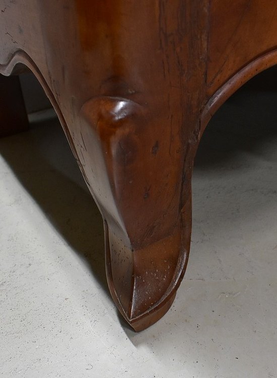 Importante Quattro porte di proprietà, regionale, in betulla rossa, periodo Luigi XV - Fine XVIII secolo