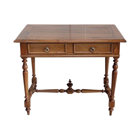 Small Walnut Desk Table - 1920