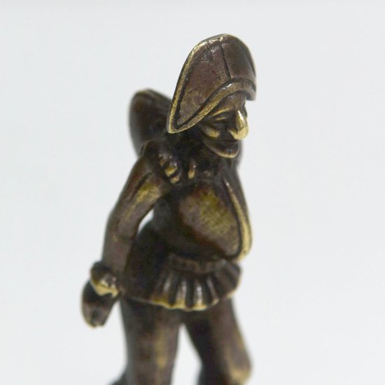 Siegel zum Verschließen Aus Bronze Polichinelle Anfang 20.