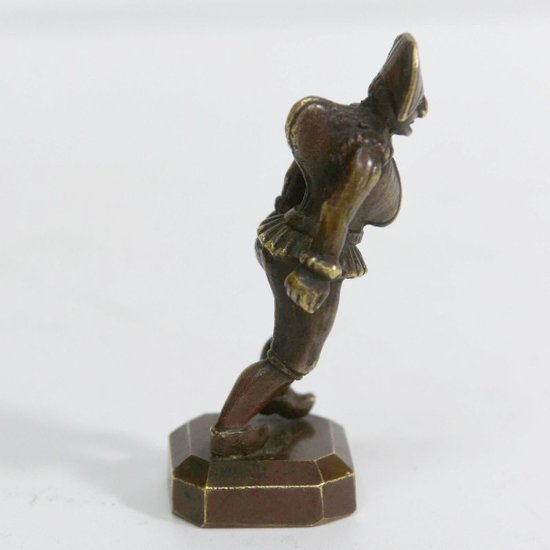 Siegel zum Verschließen Aus Bronze Polichinelle Anfang 20.