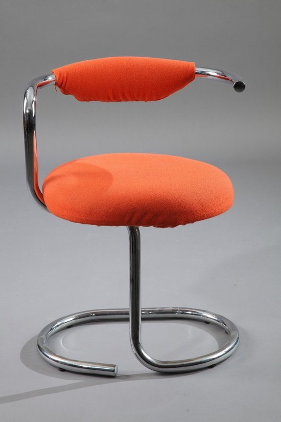 Set of 8 "Cobra" Chairs by Giotto Stoppino