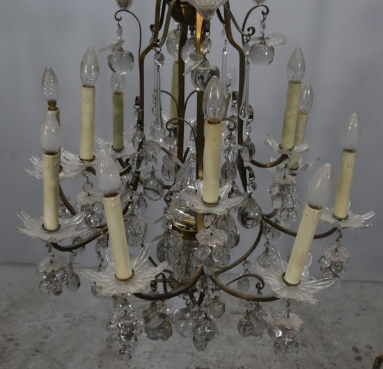 Baccarat fruit chandelier