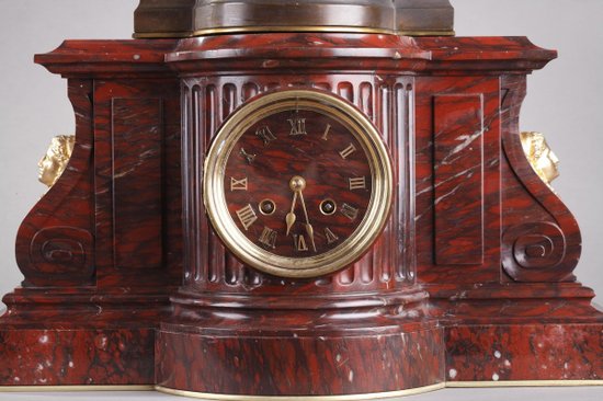 PendulePendule "Les Bergers d'Arcadie" d'Aizelin et Barbedienne