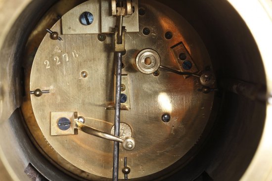 PendulePendule "Les Bergers d'Arcadie" d'Aizelin et Barbedienne