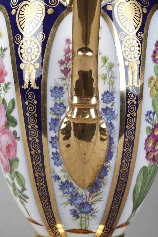 Paris Porcelain Coffee Set 6 Pieces Charles X Style