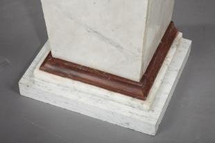 White, Red and Yellow Sienna Marble Sheath