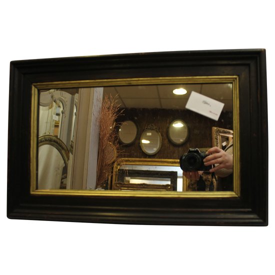 Small Rectangle Mirror, Mercury Ice 36 X 56 Cm