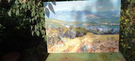 Olio su tavola /Tony Reniers 20° secolo
