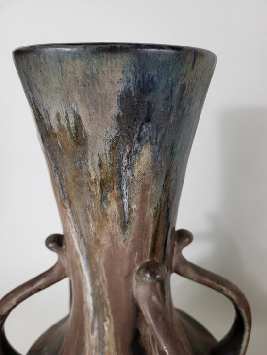 Important pair of stoneware vases - Alfred Lebret (1871-1955)
