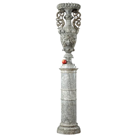 Gaine Décorative En Albâtre d'époque Louis-philippe
